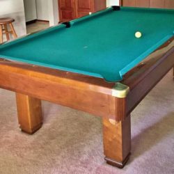Hawthorn by Brunswick 8' Slate Pool Table