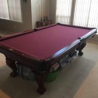 8' Thomas Aaron Pool Table